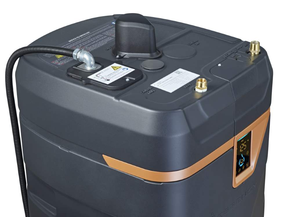 The E55R OnDemand Tank Water Heater Essency